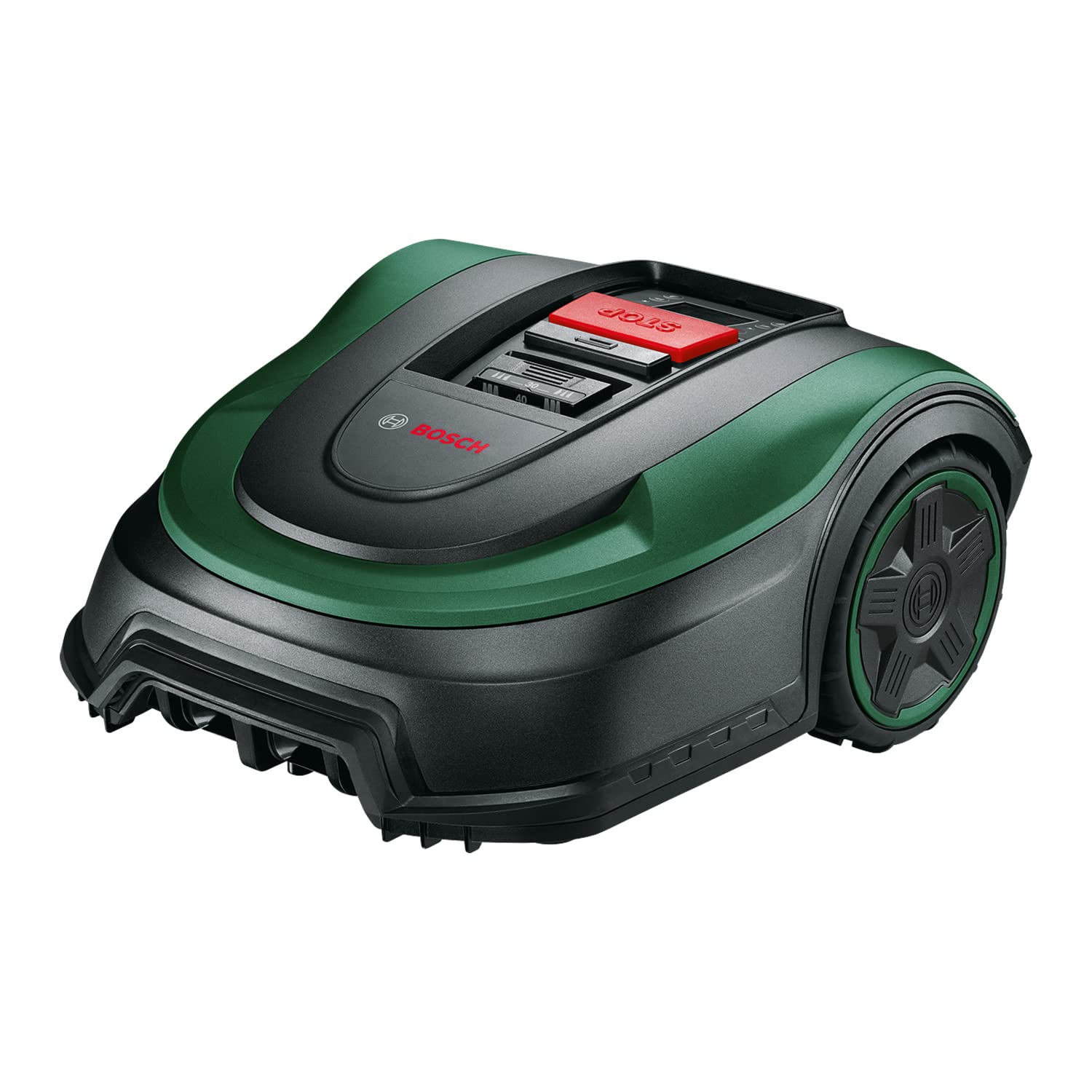 Bosch Home And Garden Tondeuse Robot Bosch - Indego S 500 (avec Batterie 18 V, Station De Charge Incluse, Largeur De Coupe De 19 Cm, Capacité De Tonte Maximale De 500 M², Dans Un Emballage En Carton)