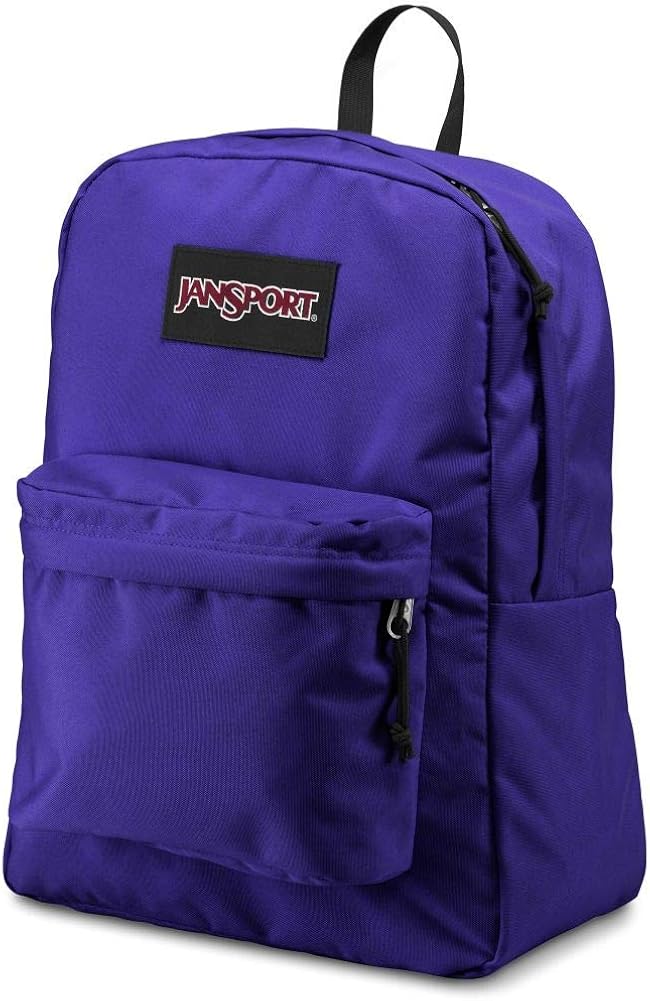 JANSPORT Black Label SuperBreak Violet Purple Backpack: Sports & Outdoors