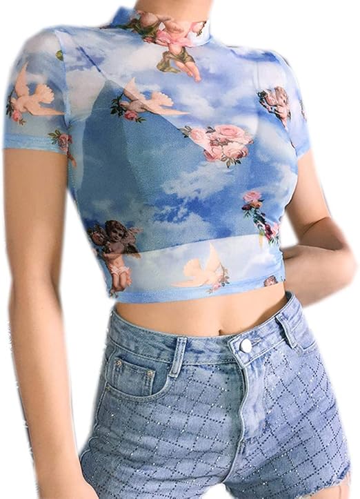cupid mesh top