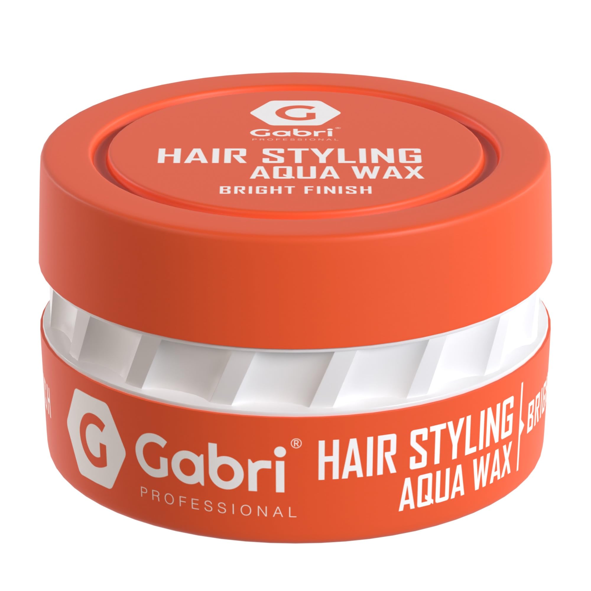 Gabri Hair Styling Wax 150ml, Hair Gel Wax, Edge Control, Maximum Control and Long Lasting, Men & Women Hair Wax (Bright Finish)