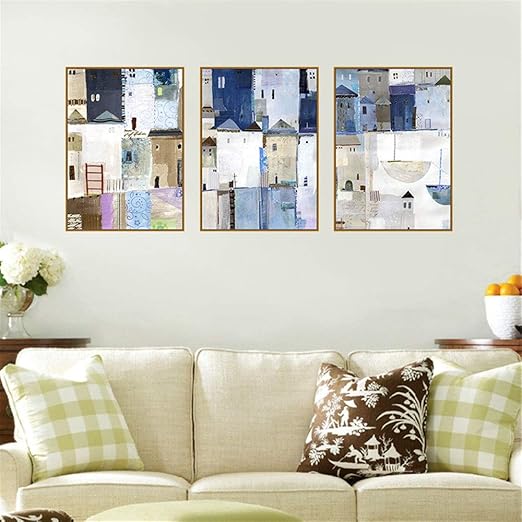 Zoueroih Impresion En Lona Arte De La Pared Casa Abstracta