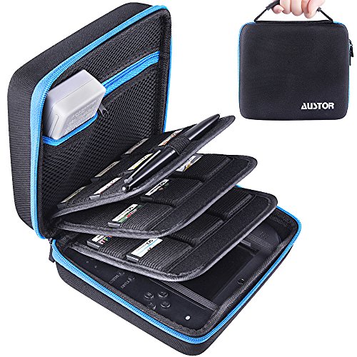 AUSTOR Carrying Case Protective Storage Case for Nintendo 2DS, Blue