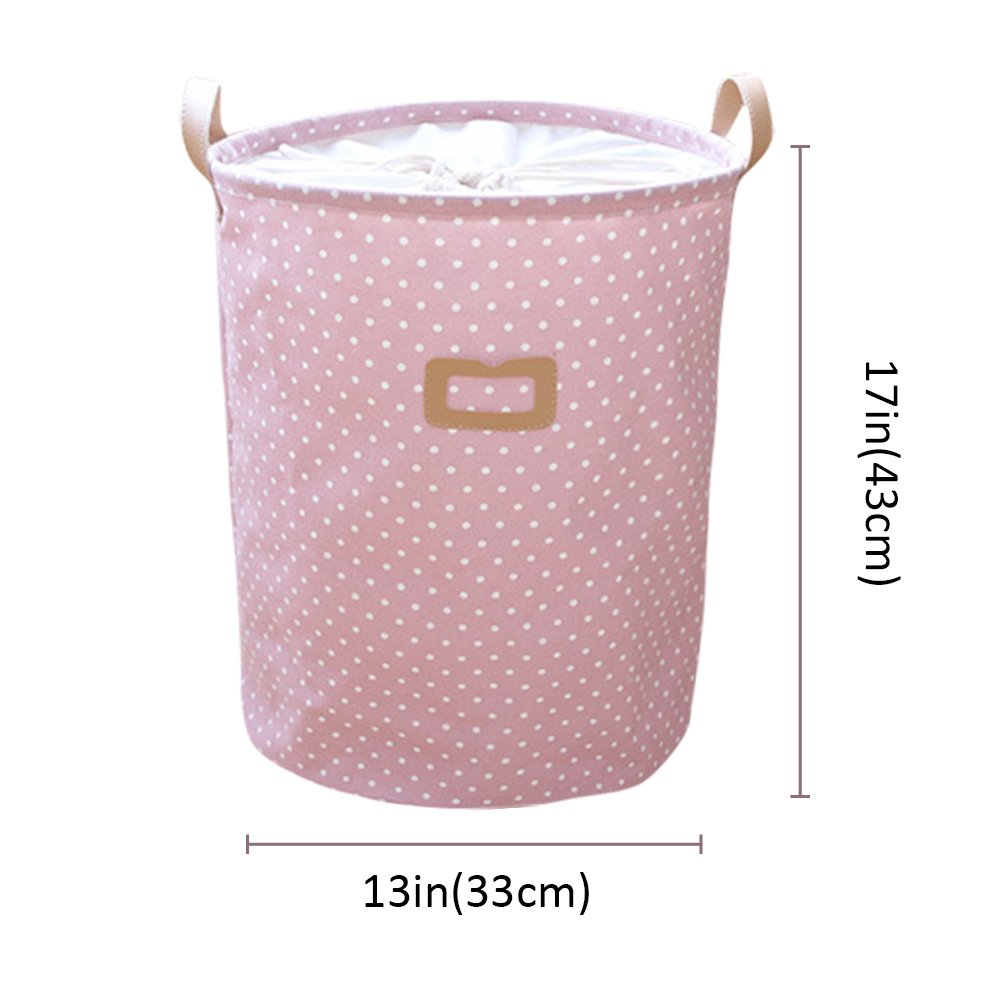 Uworth Cesto de la Ropa Sucia Infantil Plegable con Asas Para Ropa y