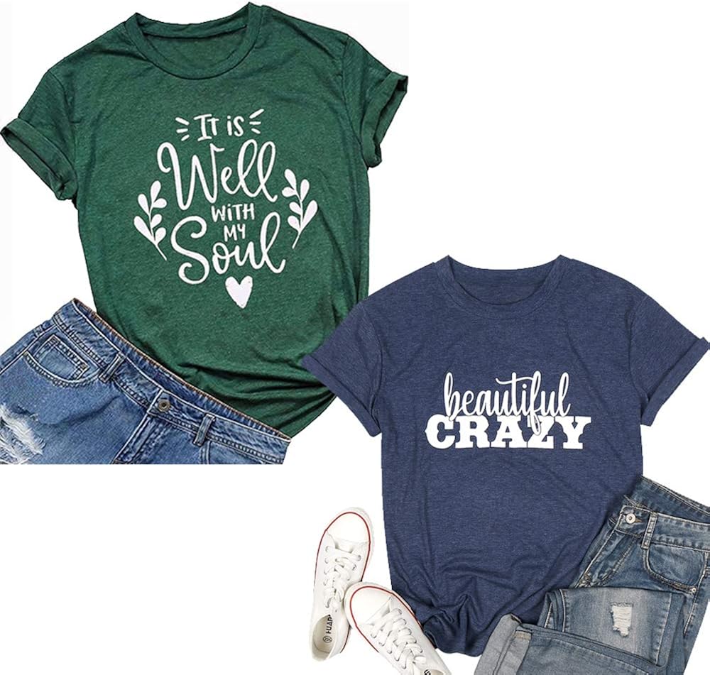 t shirt it is well with my soul