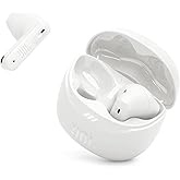 JBL Tune Flex 2 - True Wireless Noise Cancelling Earbuds with JBL Spatial Sound and Smart Ambient Technology, 6 mics for Perfect Calls, up to 48Hrs of Playback, IP54 Dust & Water Resistant (White)