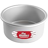 Fat Daddio's PRD-63 Anodized Aluminum Round Cake Pan, 6 x 3 inch