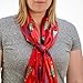 Purple Box Jewelry Christmas Tree Scarf One Size (Red)