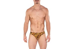 Gary Majdell Sport Mens Print Contour Pouch Bikini Swimsuit