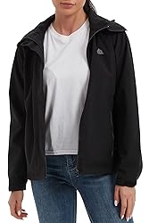 MOERDENG Women's Waterproof Rain Jacket Lightweight