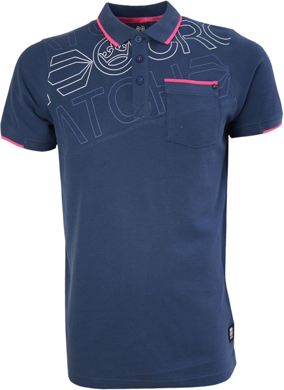 Crosshatch Mens Faithless Polo Shirt Top Insignia Blue - Size XX Large at Amazon Menâs Clothing 