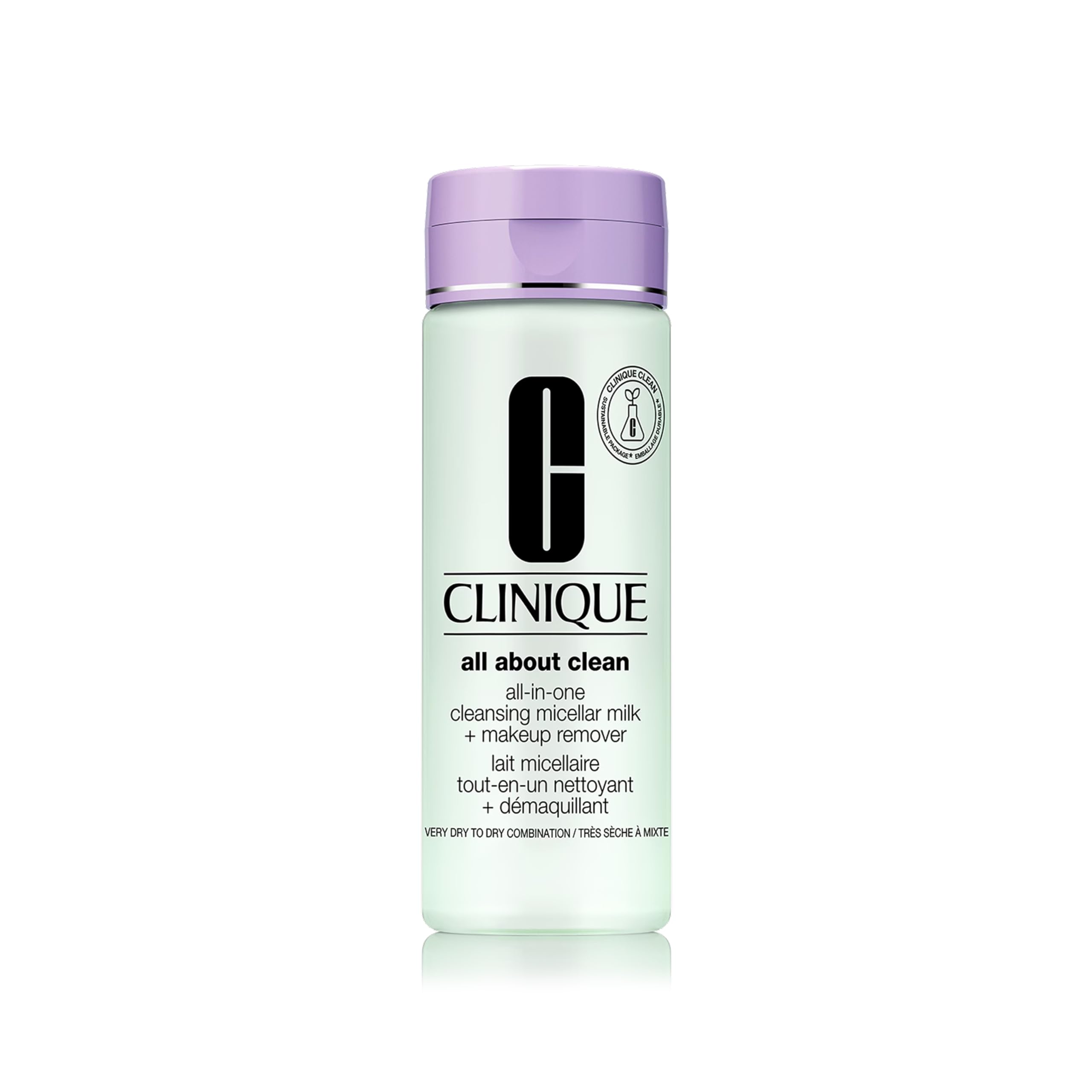 Clinique All About Clean All-in-One Cleansing Micellar Milk + Makeup Remover, 200 ml.