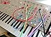 Eurorack Patch Leads. Pack of 6 Multi-Colored 3.5mm Mono Patch Cables (2 Foot)