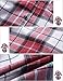 Match Women's Long Sleeve Plaid Flannel Shirt #2021(Medium, Checks#2)