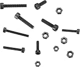 HAOCHEN 400 Pcs Hex Socket Head Bolts Nuts Set M3 M4 Stainless Steel view 6