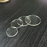 MEYA Set of 20pcs Clear Acrylic Discs, Plexiglass Laser Cut Round Circle 1/8