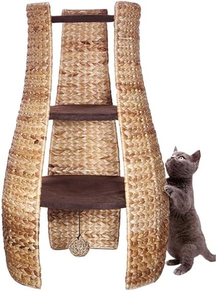 L Xy Arbre A Chat Appartement Meuble Chaton D Activite Tour Feuille De Bananier 3 Couches Meuble A Photographier Multi Platform Arbre A Chat Play Rayures Pour Animal Domestique Jouet Amazon Fr Cuisine Maison