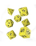 Q-Workshop Cyberpunk Red Dice Set Danger