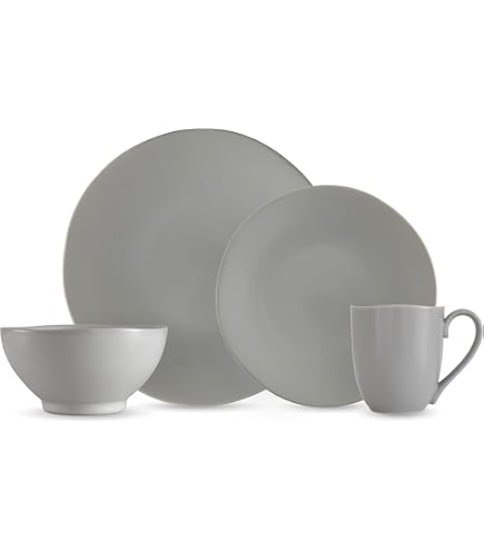 Amazon.com | Eater x Zwiesel Fortessa Tempus Stoneware, 16 Piece