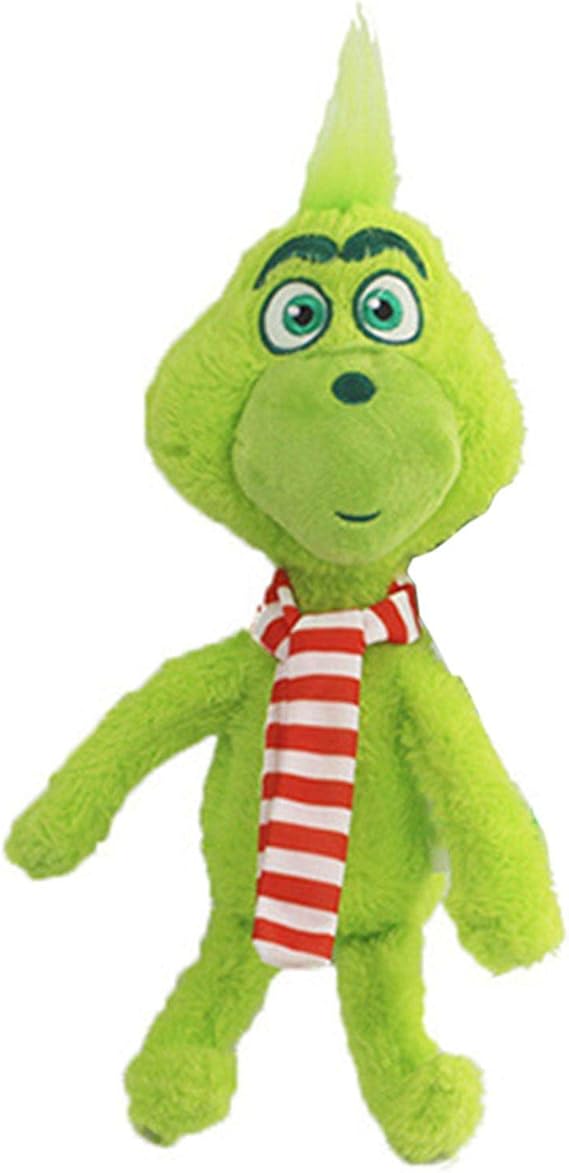 Christmas Grinch Plush Stuffed Toy Doll Figure How the Grinch Stole
