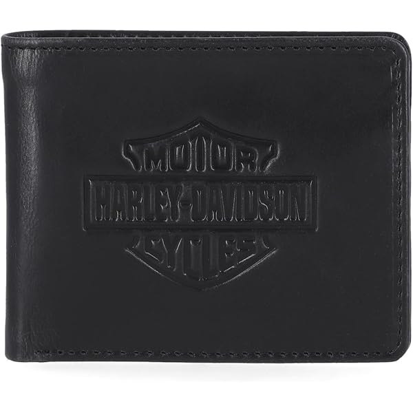 Amazon.com: Harley-Davidson Mens Emboss Willie G Skull Leather Tri