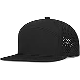 Varpepe Performance Snapback Hats for Men Women,Flat Bill Cap,Golf,Running,Workout