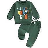 WZTYYDS Baby Girl First Birthday Outfit In My One Year Old Era Sweatshirt Fall Long Sleeve 1st Birthday Shirt Pants Set