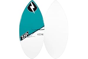 ZAP SKIM’ERS ZAP Core V2 Skimboard, Entry Level Lightweight Design, Made in The USA