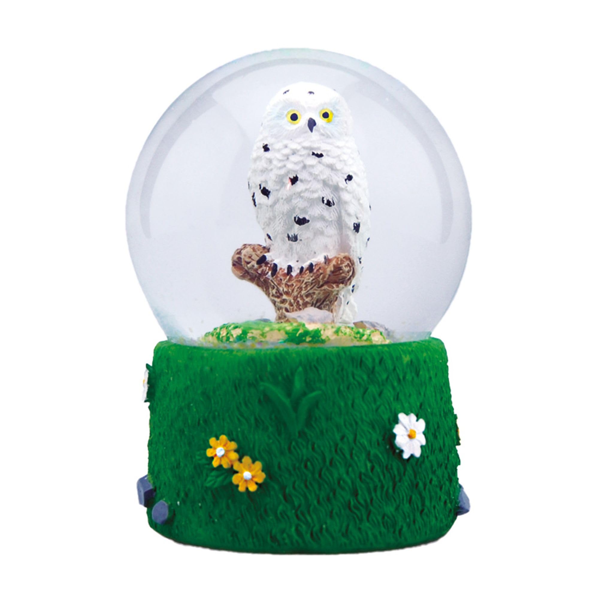 Water Globe - Owls from Deluxebase. Decorative Snow Globe Ornament with Owl Figurines, Glass Glitter Dome with Resin Base, Novelty Home Decor Display Piece. — image 1
