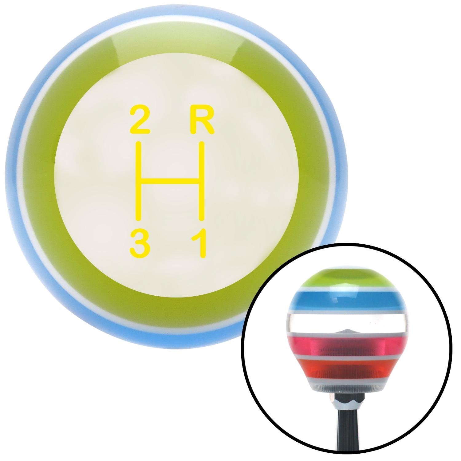 Interior Accessories Yellow Shift Pattern 43n American Shifter 1209