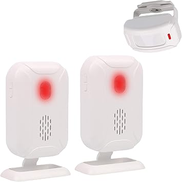 Mengshen Alarma del Sensor De Movimiento, Timbre Inalámbrico para ...