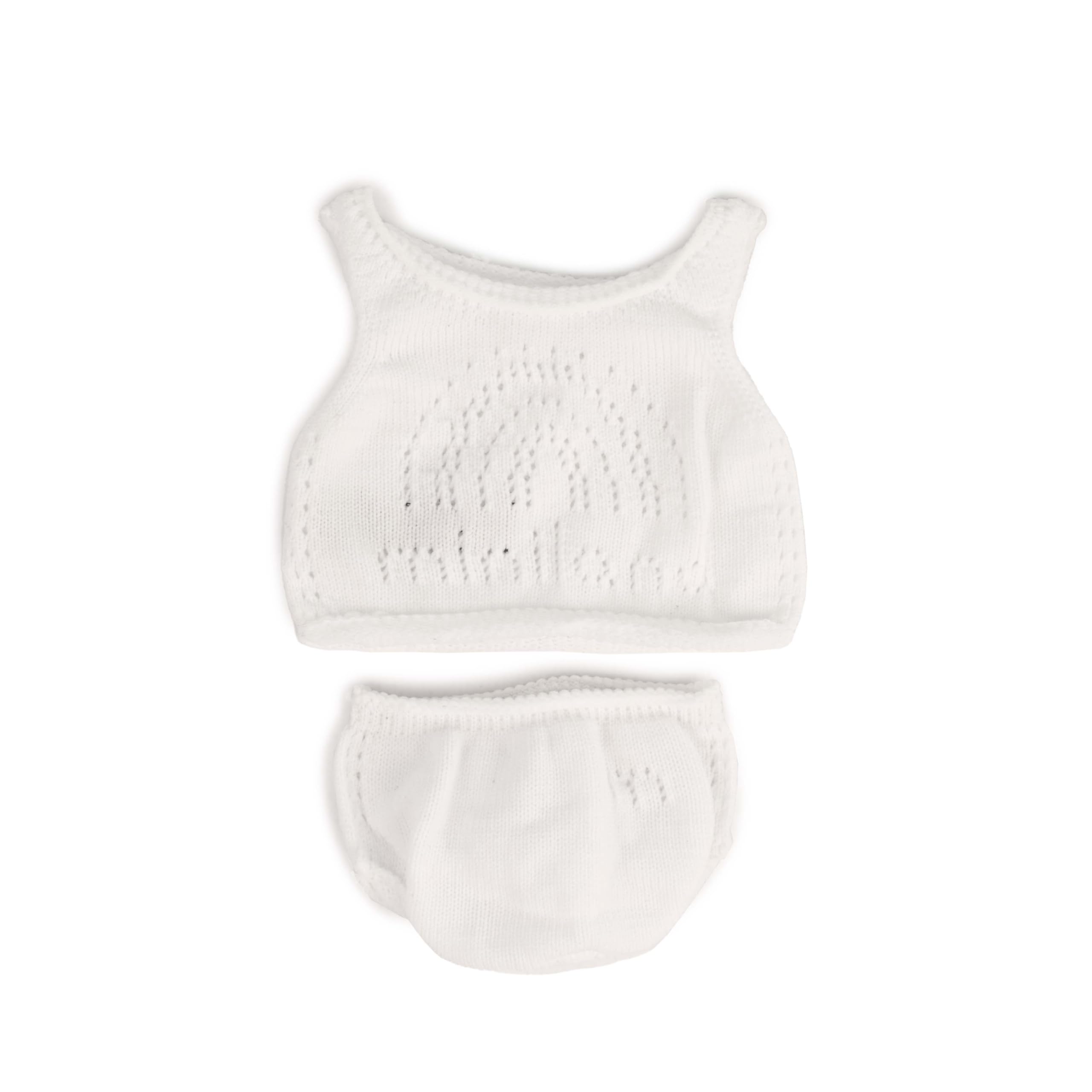 Miniland Miniland31627 Set T-Shirt and Panties for 32 cm Dolls, Multi-Color, 31627