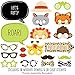 Big Dot of Happiness Funfari - Fun Safari Jungle - Photo Booth Props Kit - 20 Count
