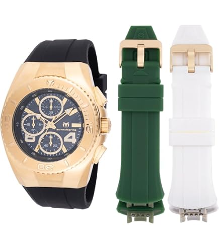 NWT Technomarine Cruise Quartz Gold Dial Men\'s Watch Technomarine Men main image 3