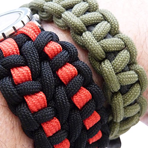 Paracord Survival Bracelet & Project 550 Parachute