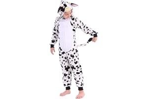 Rabtero Children Animal Costume, Unisex Kids Animal Onesie, Halloween/Christmas/Carnival Festival Costume for Kids