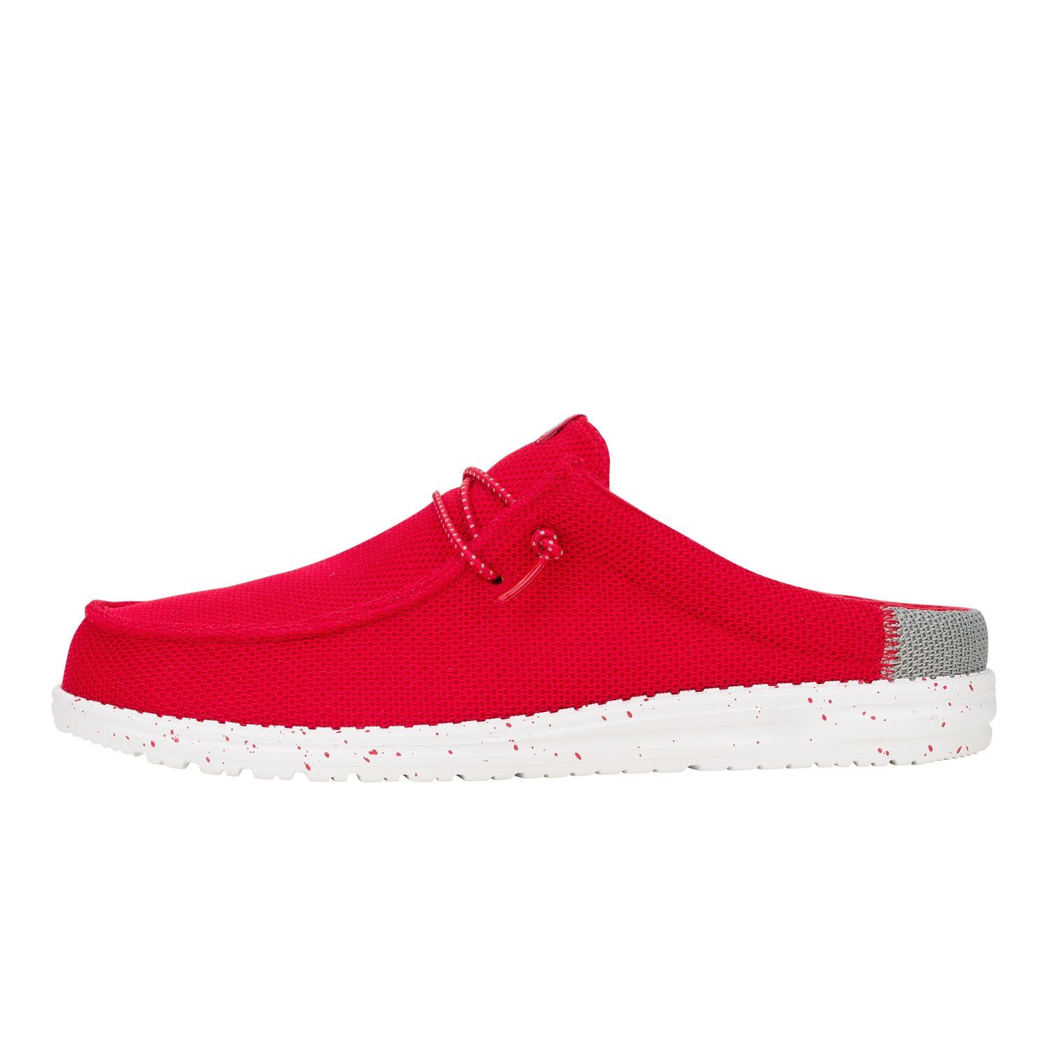HEYDUDE Wally Slip Varsity - Red/Grey Image