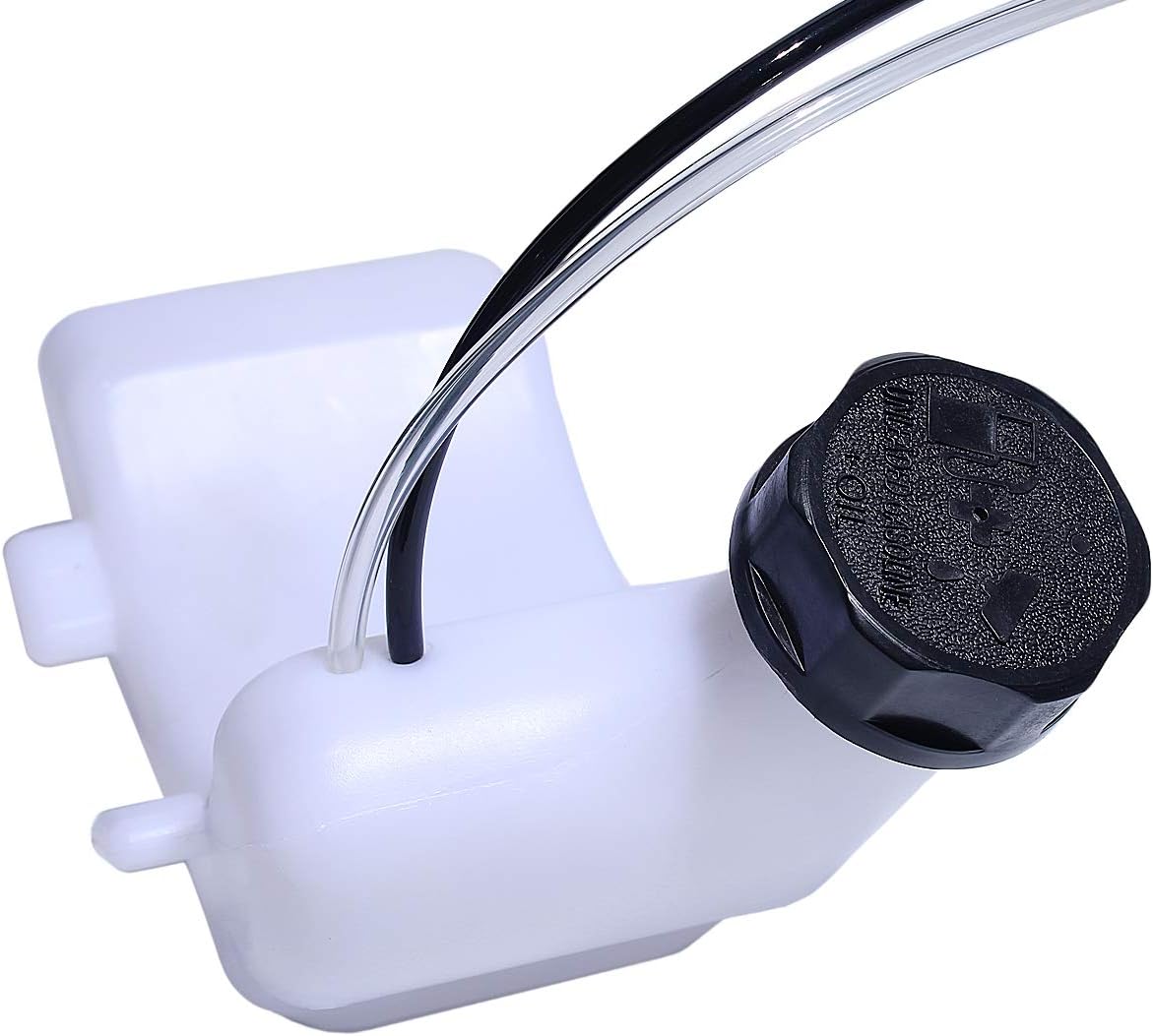 Mtanlo Gas Fuel Tank Assembly for MTD MP429 MP479 Craftsman Troy Bilt TB525EC TB590EC Yard Machines 753-06240 Cub Cadet BC5090 CC148 Trimmer with Fuel Lines Replacement Part: Garden & Outdoor