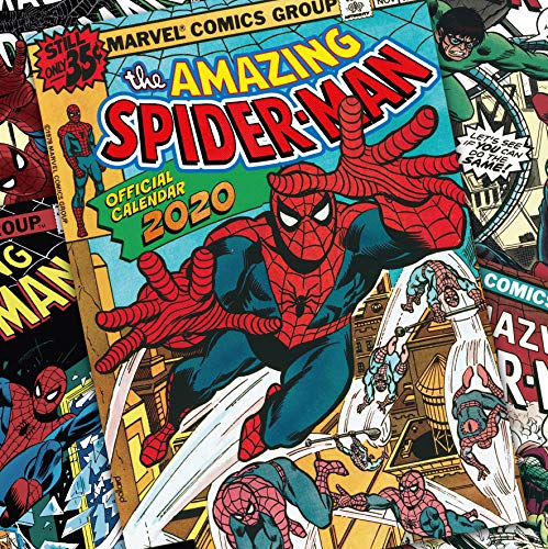 Spiderman 2020 Calendar - Official Square Wall Format Calendar by