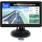 GPS Navigation for Car Truck - Navigation System 7 Inchs Touchscreen Navigator with 2025 US/CA/MX Maps, Free Lifetime Map Upd