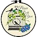 Dimensions ''Peace Be With You'' Birdcage Embroidery Kit for Beginners, 6'' D