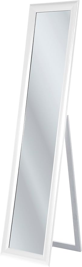 Kare 170 X 40 Cm Miroir Sur Pied Moderne Blanc Amazon Fr Cuisine Maison