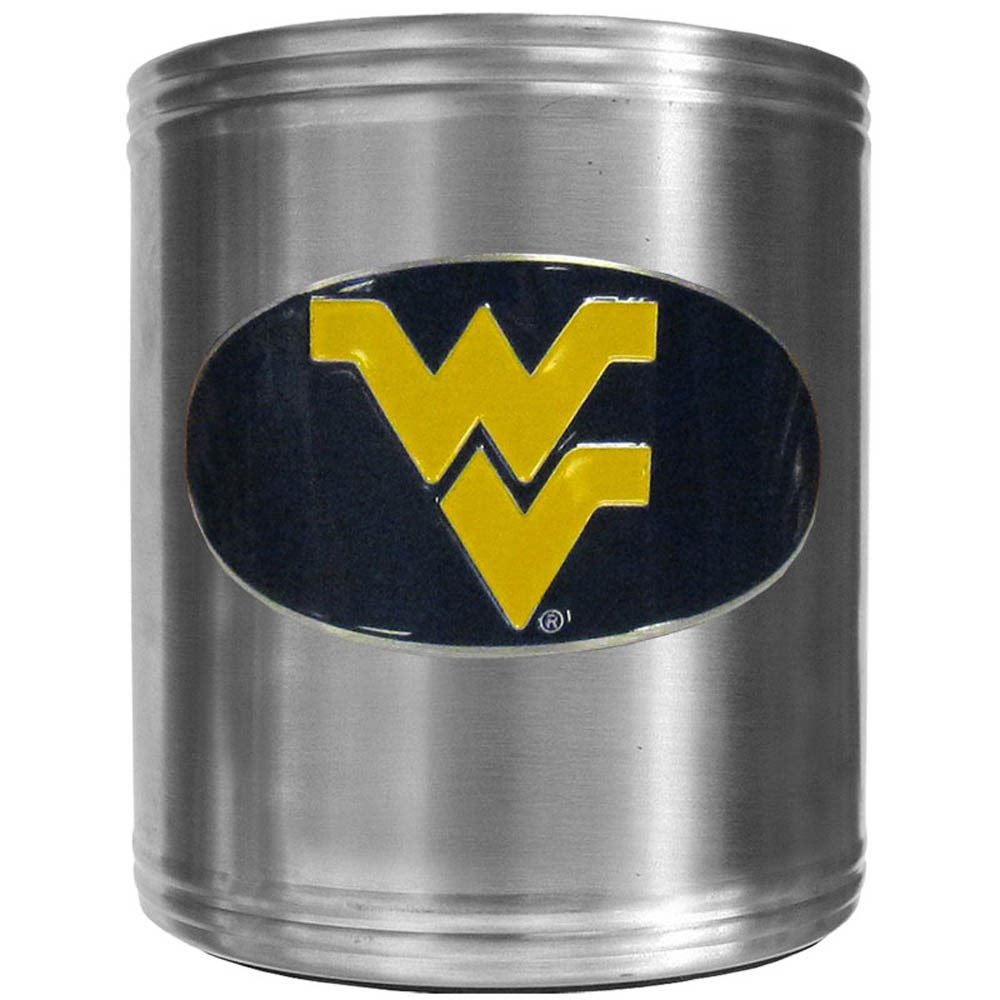 Siskiyou Sports NCAA West Virginia Mountaineers Steel Can Cooler