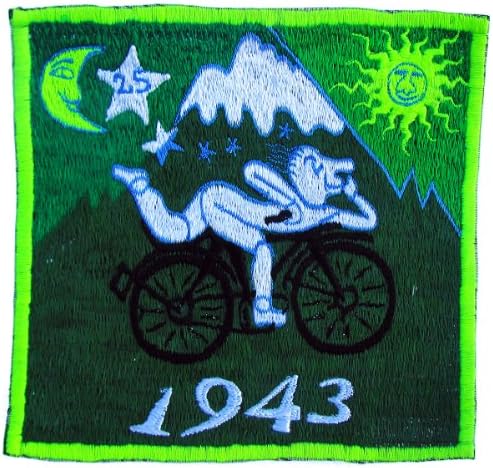 ImZauberwald LSD Hofmann 1943 Bicycle Day Patch Green