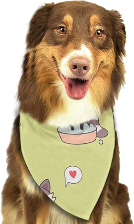 Yutess Kawaii Panuelo Con Diseno De Mapache Para Perros Y Gatos Amazon Es Hogar