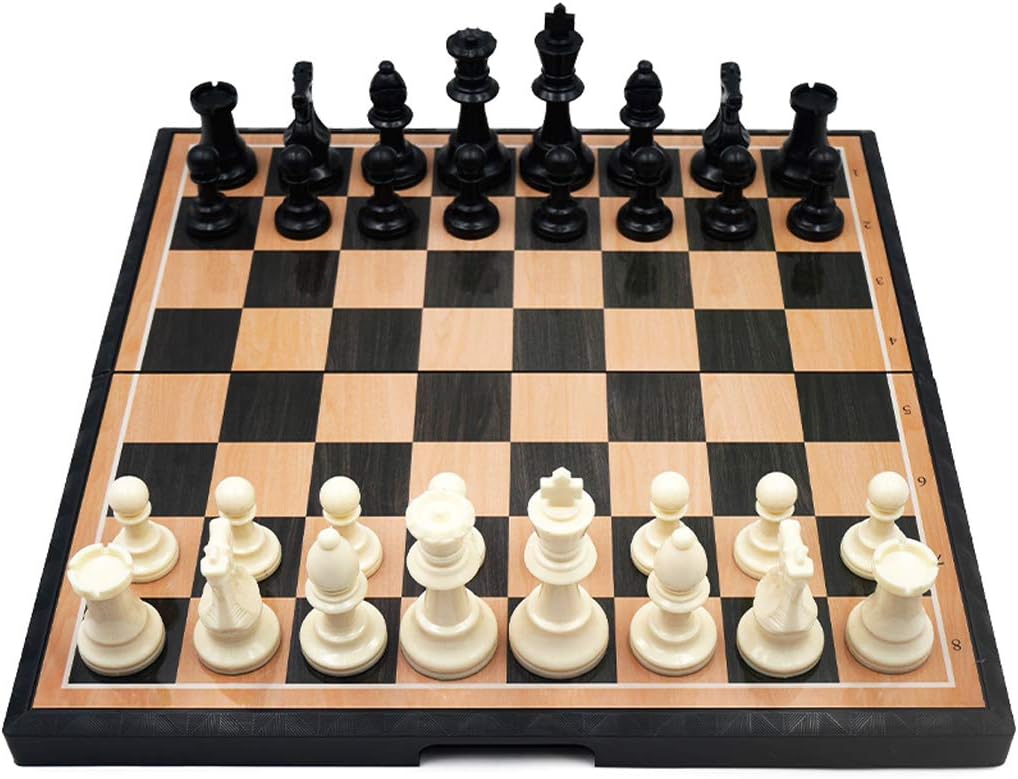 Chess Board Set, Foldable/portable Board, traditional Classic Luxury