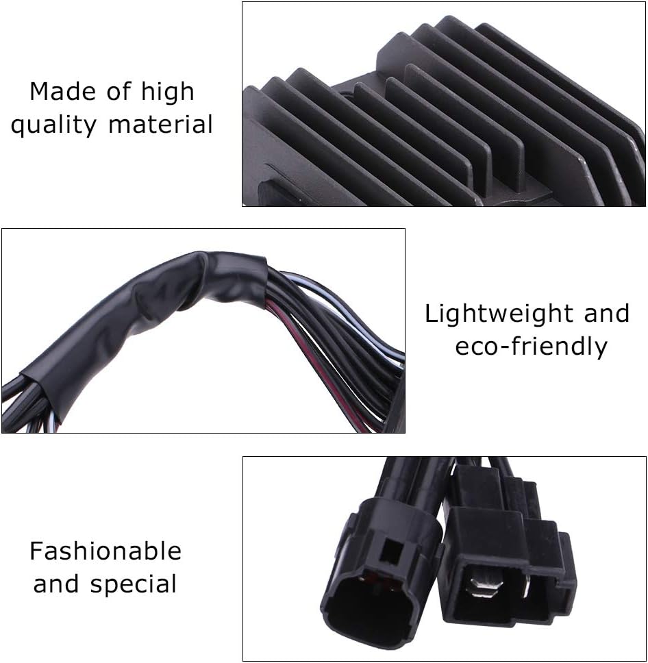 Motorcycle Voltage Regulator Rectifier Voltage Rectifier Replacement Accessory Compatible with GSXR 600 750 2006-2013,Engine power modification - Image 5