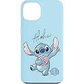 Disney Lilo & Stitch Aloha Cute Heartwarming Sketch Logo Case for iPhone 13