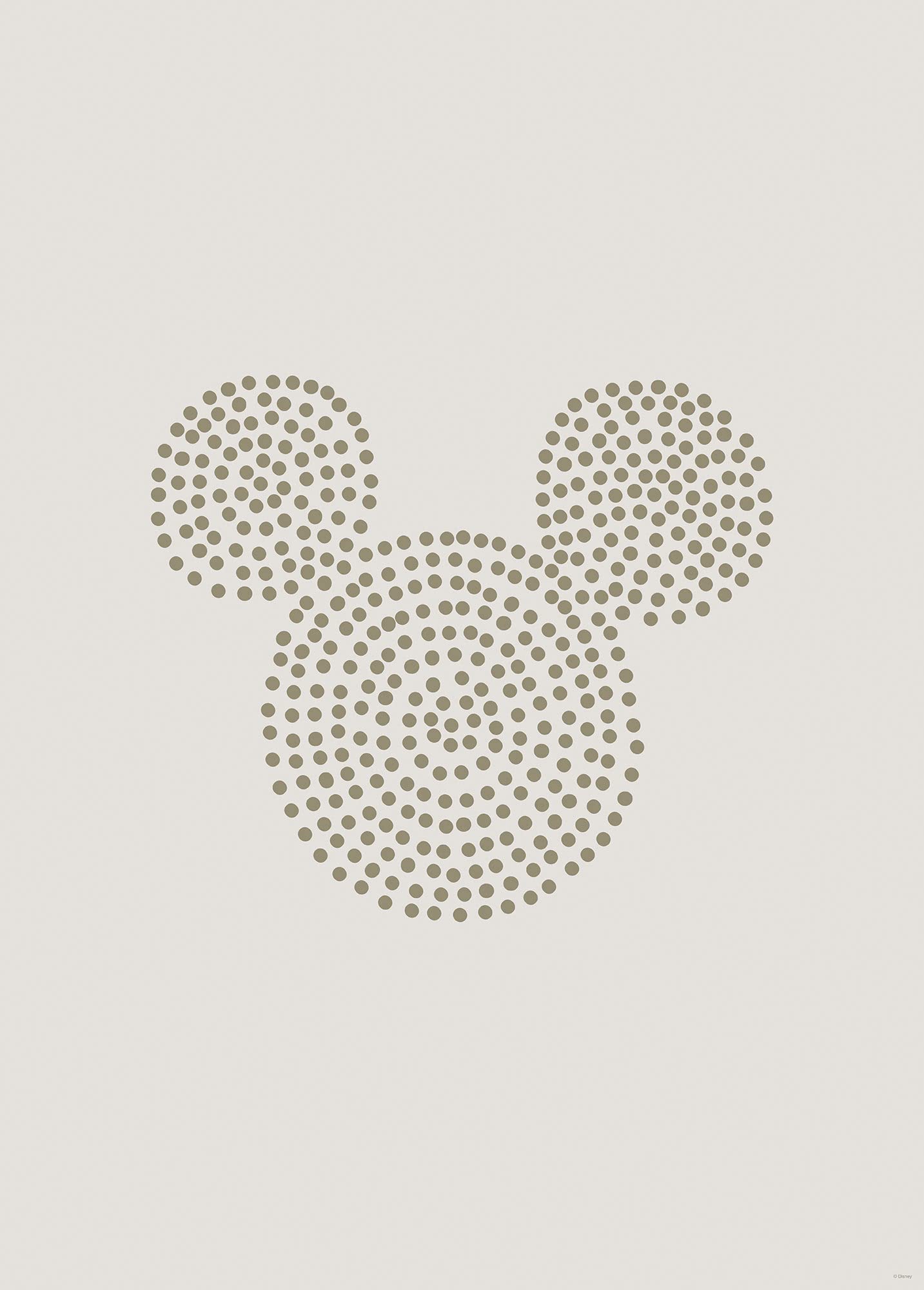 Komar Wall Picture - Mickey?s Score - Size: 50 x 70 cm - Poster, Art Print, Decoration, Living Room, Bedroom, Disney