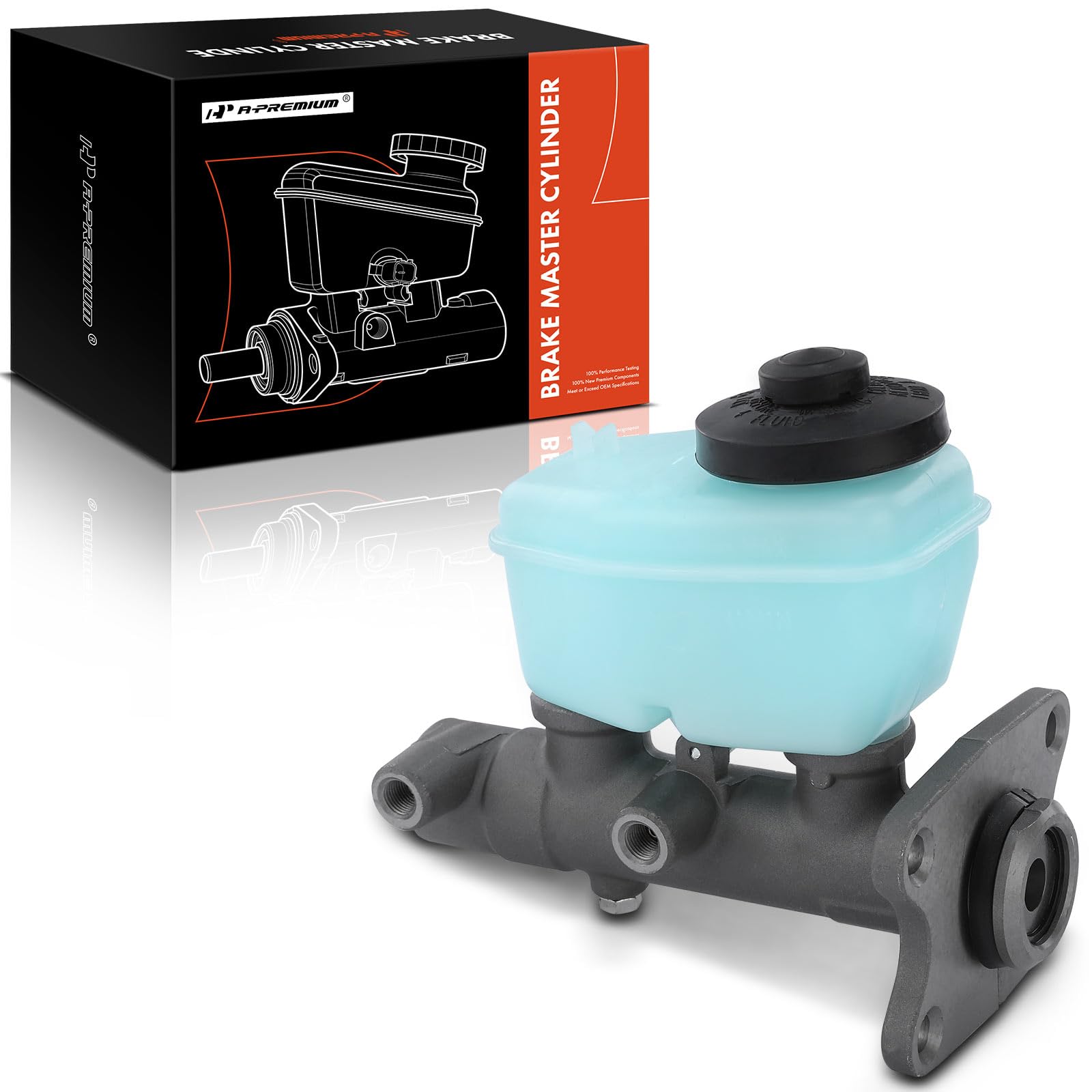 Photo 1 of A-Premium Brake Master Cylinder with Reservoir and Cap Compatible with Toyota Vehicles - 4Runner/Pickup 1989-1995, Land Cruiser/T100 1993-1994 - Replace OE# 4720160540, 4720135660