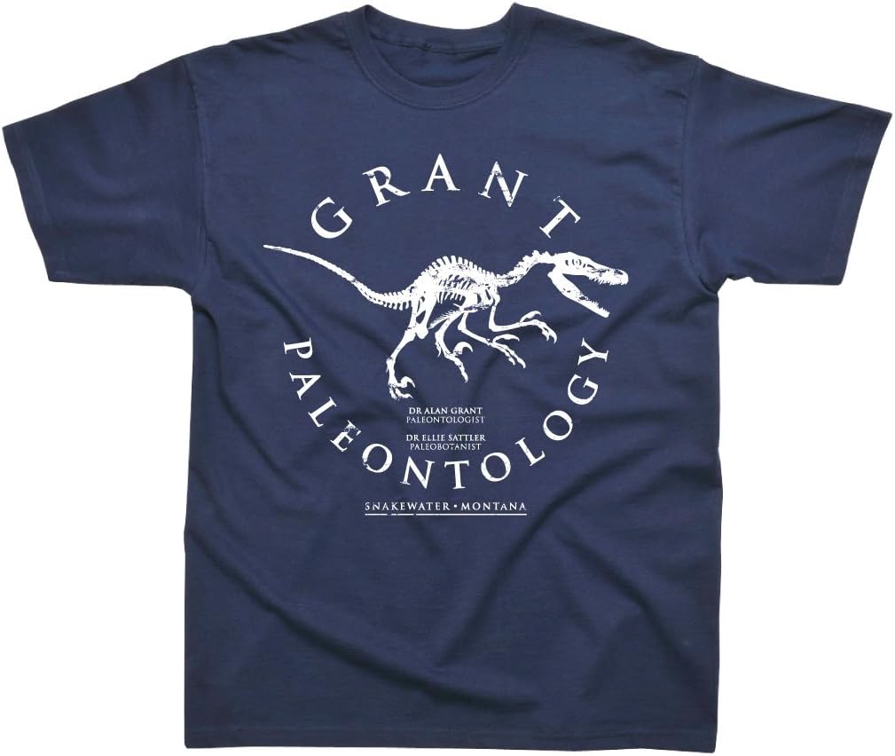 Grant Paleontology Jurassic Research Team Dinosaur Park T-Shirt